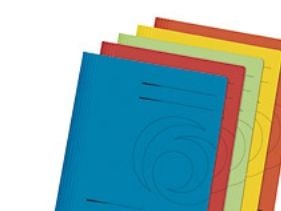 Herlitz irtokansiot A4 kartonki f. lajiteltu 5kpl kaupallinen toimistokansio (11083342)