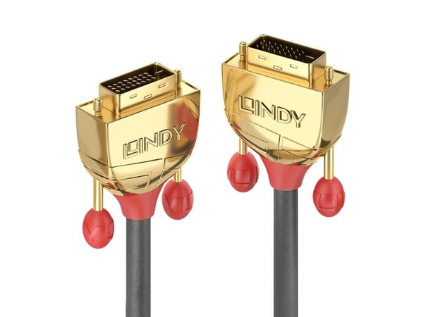 Lindy 36203, 3 m, DVI-D, DVI-D, Hankjønn, Hankjønn, Grå Lindy 36203, 3 m, DVI-D, DVI-D, Hankjønn, Hankjønn, Grå