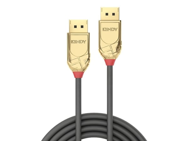 Lindy 36295, 7,5 m, DisplayPort, DisplayPort, Hankjønn, Hankjønn, Grå
