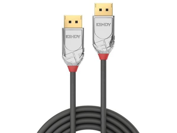 Lindy 36304, 5 m, DisplayPort, DisplayPort, Hankjønn, Hankjønn, 4096 x 2160 piksler