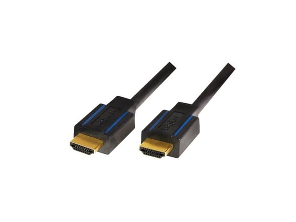 LogiLink CHB005, 3 m, HDMI-tyyppi A (vakio), HDMI-tyyppi A (vakio), 3840 x 2160 pikseliä, 18 Gbit/s, Musta