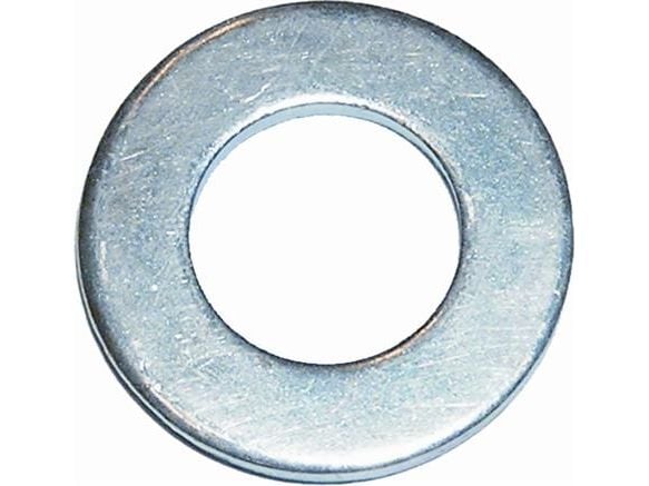 DRESSELHAUS Skærmskive 6,4x18 mm DIN 9021 elforzinket - (100 stk.)