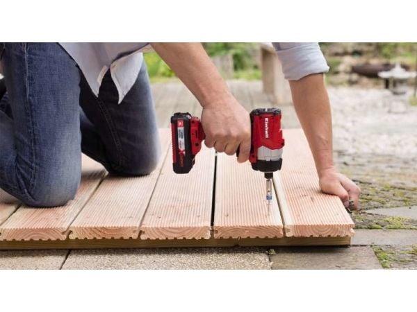 Einhell TE-CI 18 Li, Slagtrekker, Sort, Rød, 1/4", 2900 RPM, 180 Nm, Batteri - SOLO