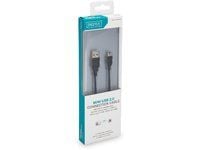 DIGITUS - USB-kaapeli - USB (han) til mini-USB type B (han) - USB 2.0 - 1 m - formet - lajittelu