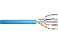 DIGITUS Professional asennuskaapeli - irtokaapeli - 305 m - UTP - CAT 6a - IEEE 802.5/IEEE 802.3 - halogeeniton, teipattu - vaaleansininen, RAL 5012
