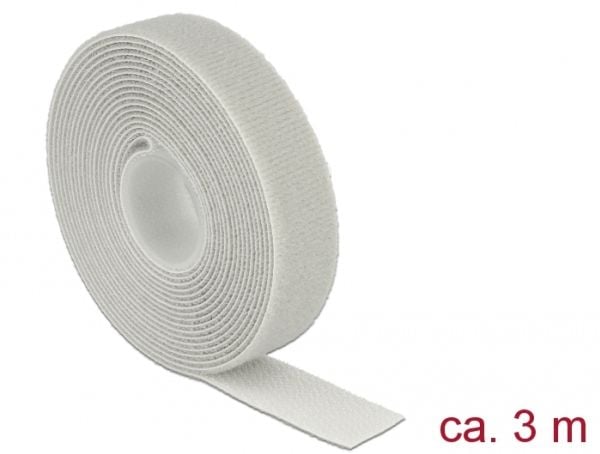 DeLOCK 18279, Harmaa, 20 mm, 3 m, 1 kpl, Muovipussi