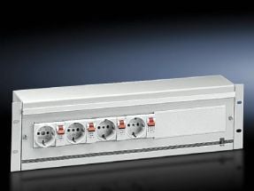 Rittal DK 7480.035, Grå, 3U, 48,3 cm (19"), 482,6 mm, 1 stykker, 2,55 kg