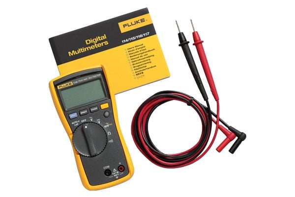 Fluke 114, 9V, 9 V, 84 mm, 46 mm, 167 mm, 550 g