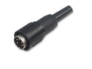 Amphenol T 3434501, 5 A, 300 V, 7P, suora, Hanstik, nikkeliä