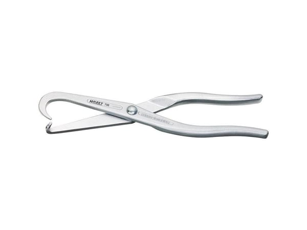 HAZET 796, Metall, Silver, 215 mm, 230 g