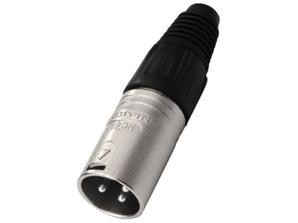 Neutrik NTR-NC3MX, XLR, Sort, Sølv, Messing, Nickel, Polyamid, Polyoksymetylen (POM), Polyurethan, Zink-stål, UL, UL 94 HB, IEC 61076-2-103, IP 40,...