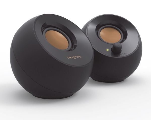 Creative Pebble - Høyttalere - for PC - 4.4 watt (Total) - svart