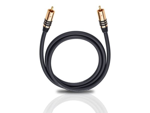 OEHLBACH NF Sub, RCA, Hankjønn, RCA, Hankjønn, 8 m, Svart