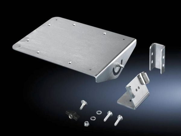Rittal SM 2381.000, Rackplate, Grå, Stål, 1 stk