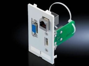 Rittal 2482.570, VGA + USB A + RJ-45, Valkoinen, IP65, 80 g