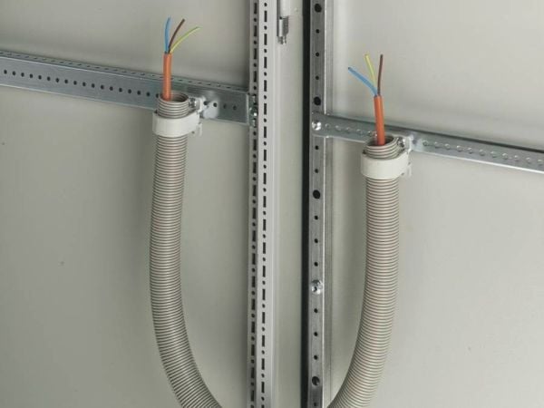 Rittal SZ 2590.000, Kabelring, Grå, Polyethylen, 1 stykker, 5,26 kg