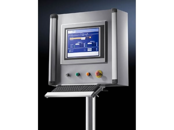 Rittal SM 6321.010, Tastatur, Passiv holder, Innendørs, Grå