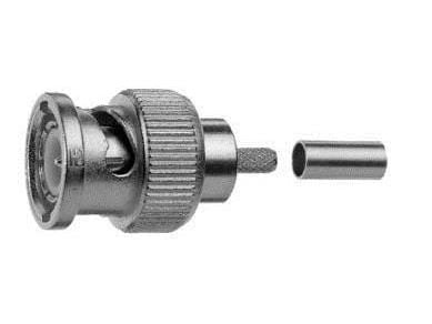Telegärtner J01002A0002, BNC, 75 O, Rostfritt stål, 1 styck