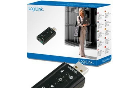 LogiLink USB Soundcard with Virtual 7.1 Soundeffects - Lydkort - USB 2.0