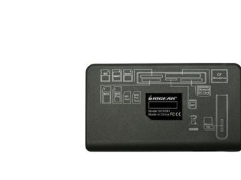 IOGEAR SuperSpeed USB 3.0 Multi-Card Reader / Writer GFR381 - Kortleser - 59-i-1 (Multiformat) - USB 3.0