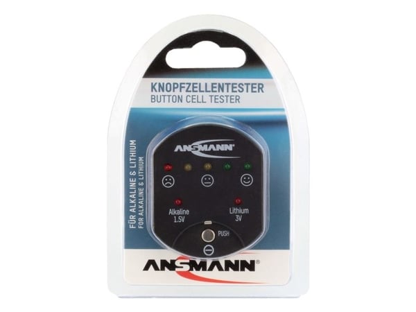 Ansmann 1900-0035, CR1620, Alkalinsk, Lithium, Svart