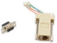MicroConnect - Seriell adapter - DB-9 (hunn) til RJ-45 (hunn)