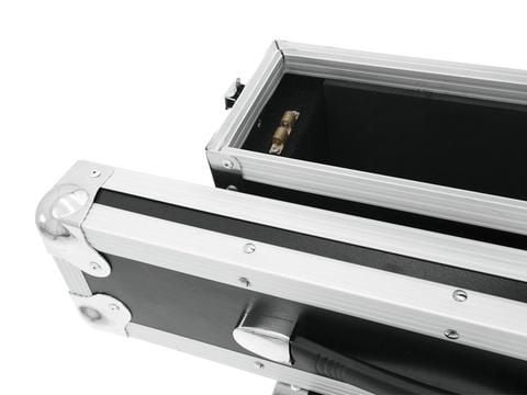Roadinger 30126020, Hård veske, Aluminium, Sort, Sølv, Monokromatisk, 2U, OMNITRONIC VHF-450, UHF-500, UHF-204