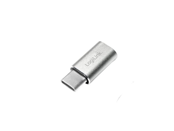 LogiLink USB3.1-C/Micro USB2.0, USB3.1-C, Micro USB2.0, Sølv