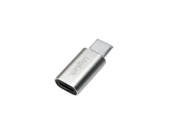 LogiLink USB3.1-C/Micro USB2.0, USB3.1-C, Micro USB2.0, Silver