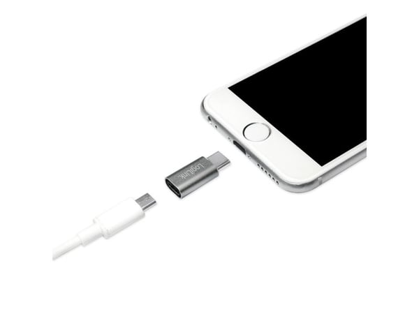 LogiLink USB3.1-C/Micro USB2.0, USB3.1-C, Micro USB2.0, Silver