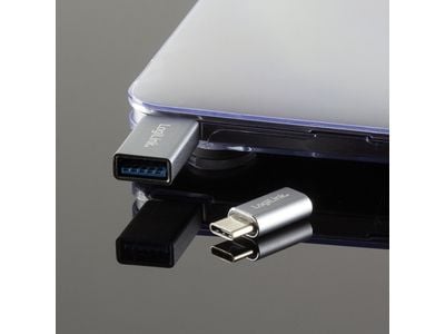 LogiLink AU0042, USB 3.1 type-C, USB 3.0, Sølv