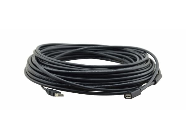 Kramer CA-UAM/UAF Series CA-UAM/UAF-50 - USB-forlengelseskabel - USB (hunn) til USB (hann) - USB 2.0 - 15.2 m - aktiv