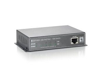 LevelOne GEP-0520 - Switch - 4 x 10/100/1000 (PoE) + 1 x 10/100/1000 - stasjonær - PoE