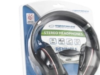 Esperanza EH141K RENELL - Hodetelefoner - full størrelse - kablet - 3,5 mm jakk - svart