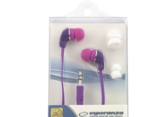 Esperanza EH147V, Ledningsført, Hovedtelefoner, Violet