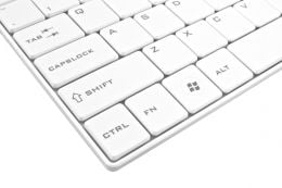 Esperanza EK122W LIBERTY - Tastatur- og mussett - trådløs - 2.4 GHz - hvit