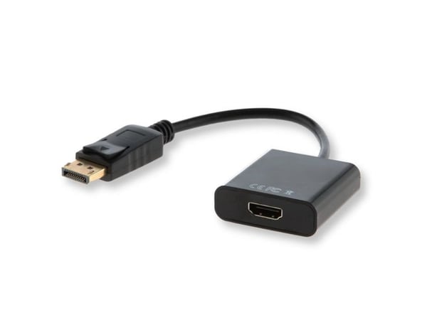 Savio CL-55, 0,2 m, DisplayPort, HDMI-tyyppi A (vakio), Uros, Naaras, Musta