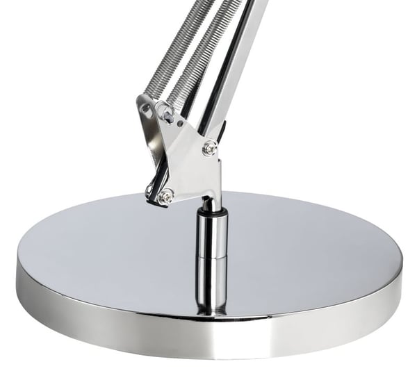Unilux SUCCESS 80, Kromfarget, Aluminium, Stål, Kontor, E27, 1 ampuller, 10 W