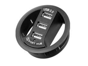 Goobay 93893, USB 2.0, USB 2.0, 480 Mbit/s, Svart, 1,5 m, RoHS