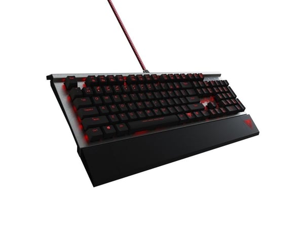 Patriot Viper V730 - Tastatur - bakgrunnsbelyst - USB - tastsvitsj: Kailh Brown - svart - løsvekt