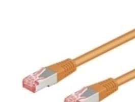 Goobay 93477, 7,5 m, Cat6, S/FTP (S-STP), RJ-45, RJ-45, Orange Goobay 93477, 7,5 m, Cat6, S/FTP (S-STP), RJ-45, RJ-45, Orange