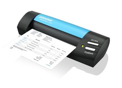 Plustek MobileOffice S602 - Kortskanner - Contact Image Sensor (CIS) - A6 - 1200 dpi x 1200 dpi - inntil 800 skann pr. dag - USB 2.0