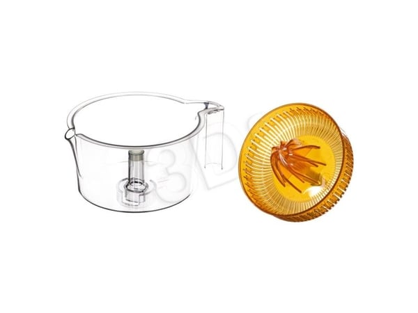 Bosch MUZ5ZP1, Oranssi, Läpinäkyvä, MUM 5, 200 mm, 200 mm, 175 mm, 528 g