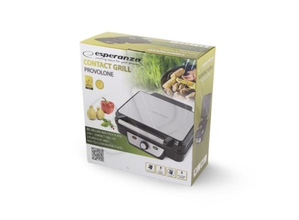 Esperanza PROVOLONE - Grill - elektrisk - 698 kvadratcentimeter