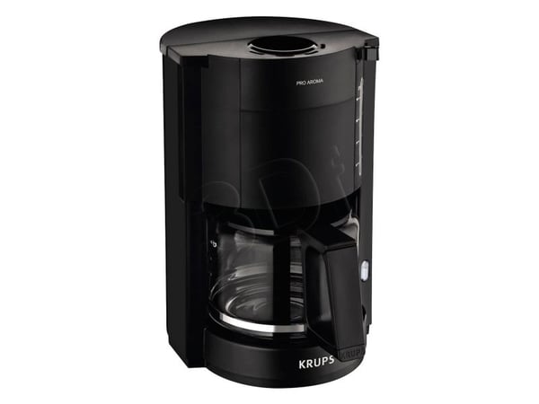 Krups F30908, Suodatinkahvinkeitin, 1,25 L, 1150 W, Musta