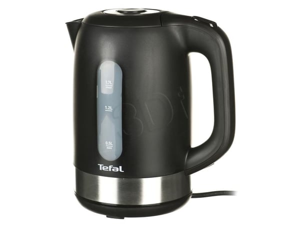 Tefal KO3308 elkedel 1,7 L 2400 W Sort