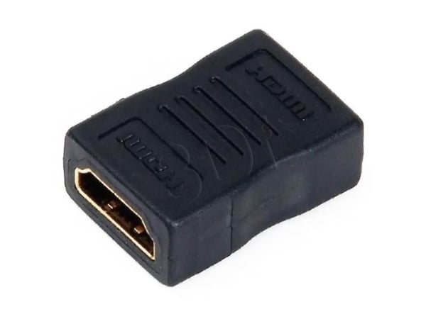 Akyga - HDMI-adapter med Ethernet - HDMI hunn til HDMI hunn - 3 m - svart