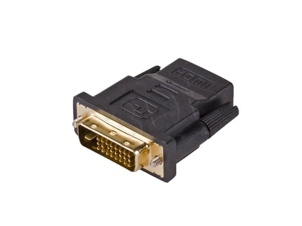 Akyga - Video adapter - DVI-D hann til HDMI hunn - svart