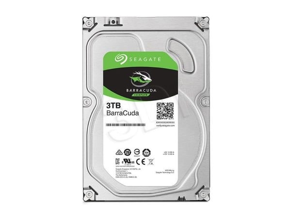 Seagate Barracuda ST3000DM007, 3 TB, 5400 RPM, 256 MB, 3.5", Serial ATA III