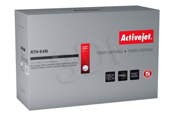 Activejet ATH-64N, 10000 sidor, Svart, 1 styck